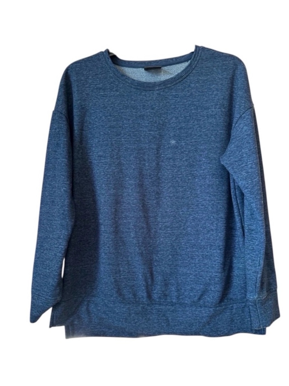 Tunic fleece sweatshirt